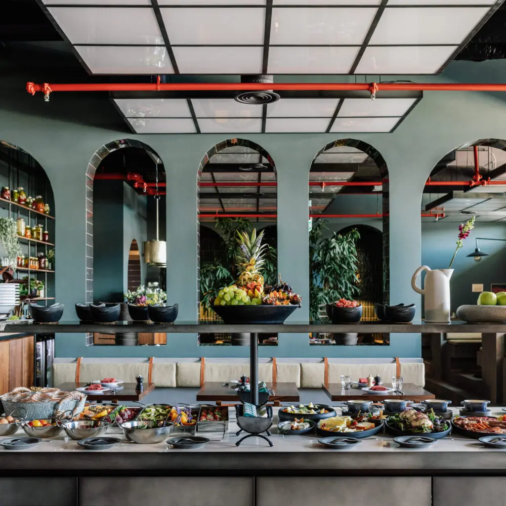 Breakfast at Pot&Pan restaurant