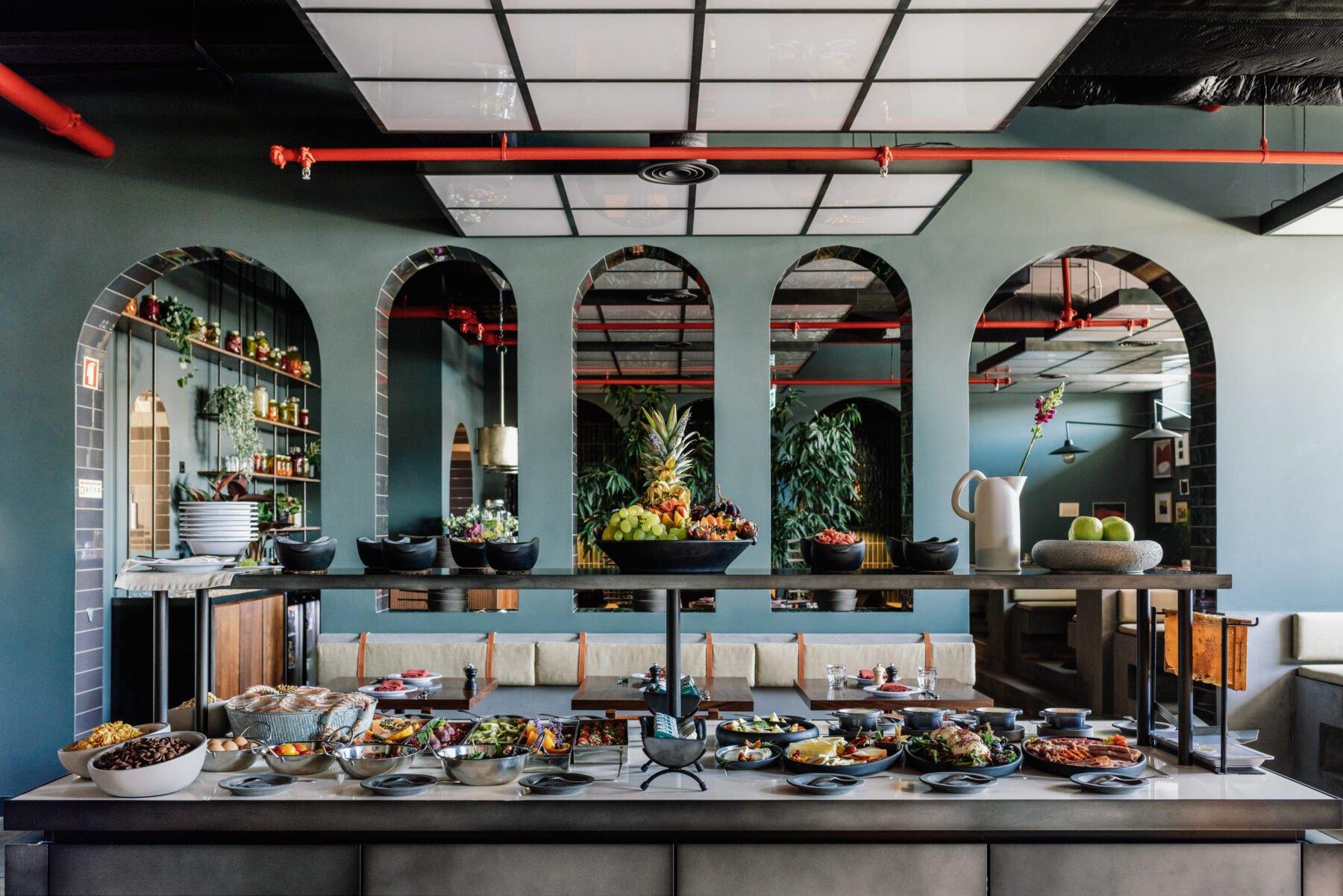Breakfast at Pot&Pan restaurant