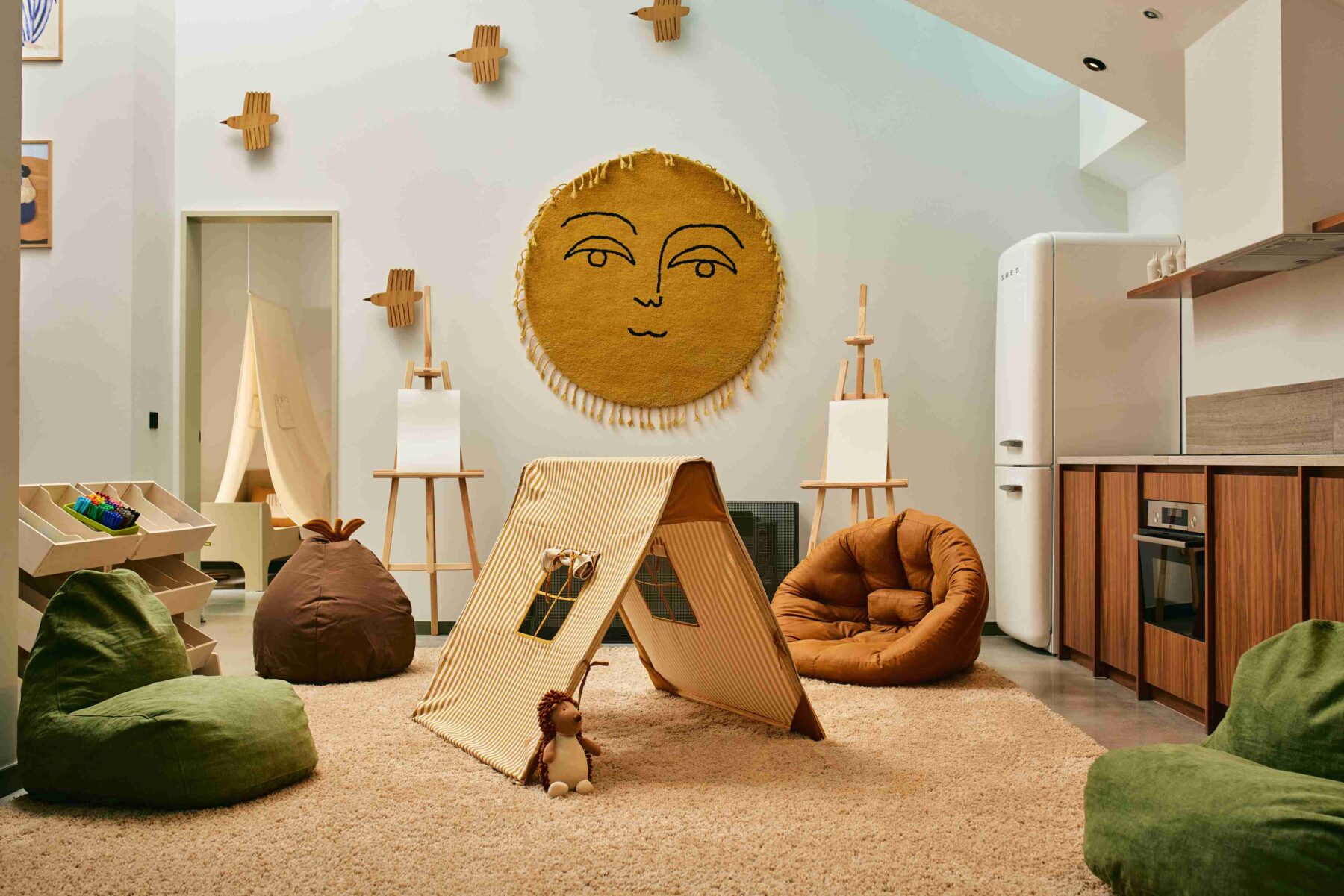 play area in Kids club in Porto hotel
